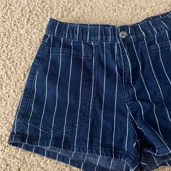 UNIONBAY Blue Jean Shorts Nautical-Inspired Stripes - Picture 5 of 5